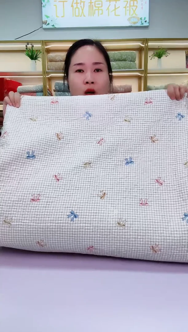 新款全棉床盖三件套