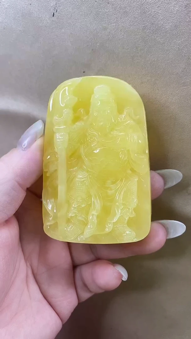 琥珀颈饰未镶嵌吊坠