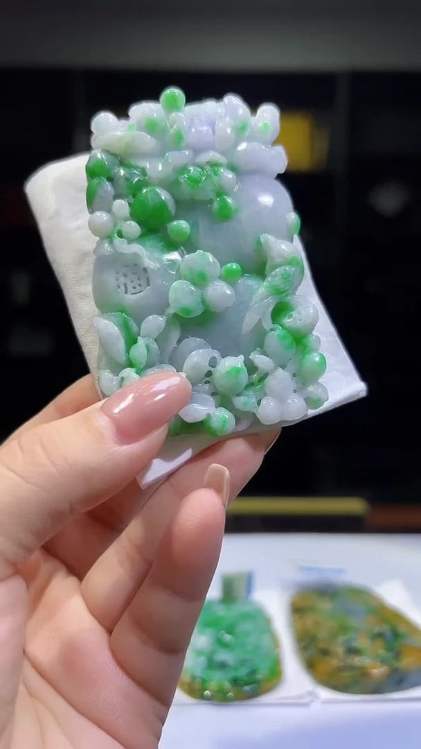 未镶嵌定制翡翠35/1220/C/花