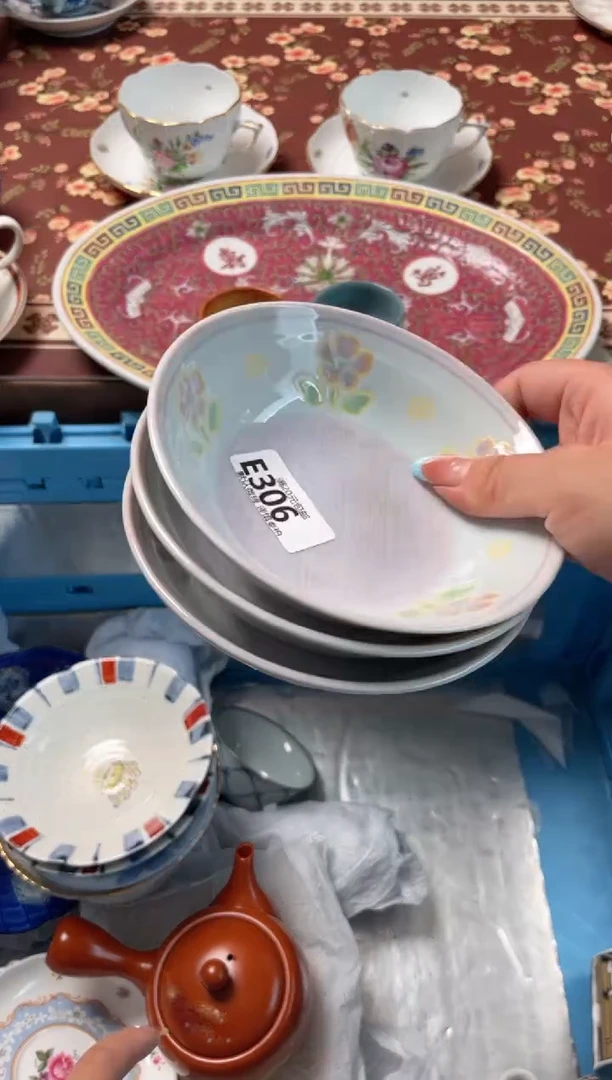 瓷片春***妮瓷器瓷器E306