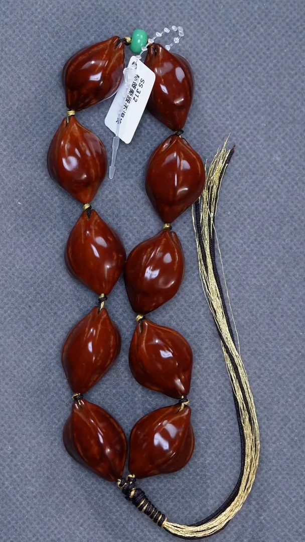 橄榄核手串青****司铁素手持20