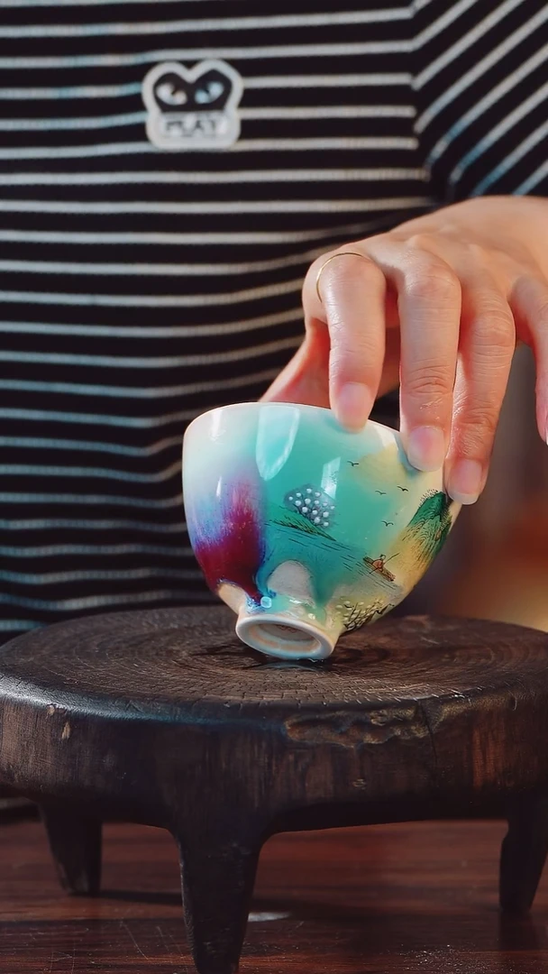 艺然堂手工手绘茶器