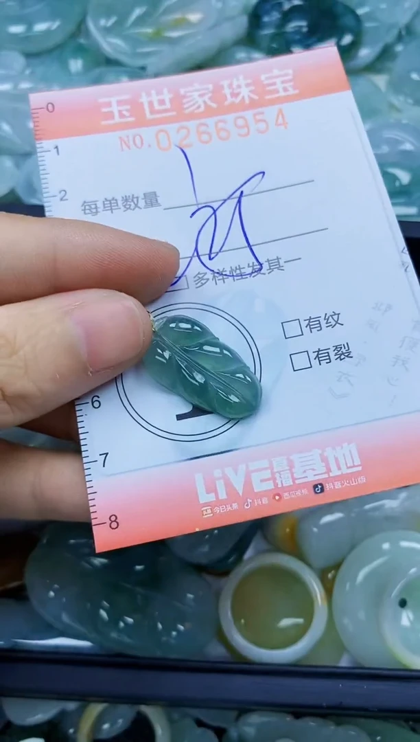 翡翠未镶嵌颈饰闪购0266954多样性发其一