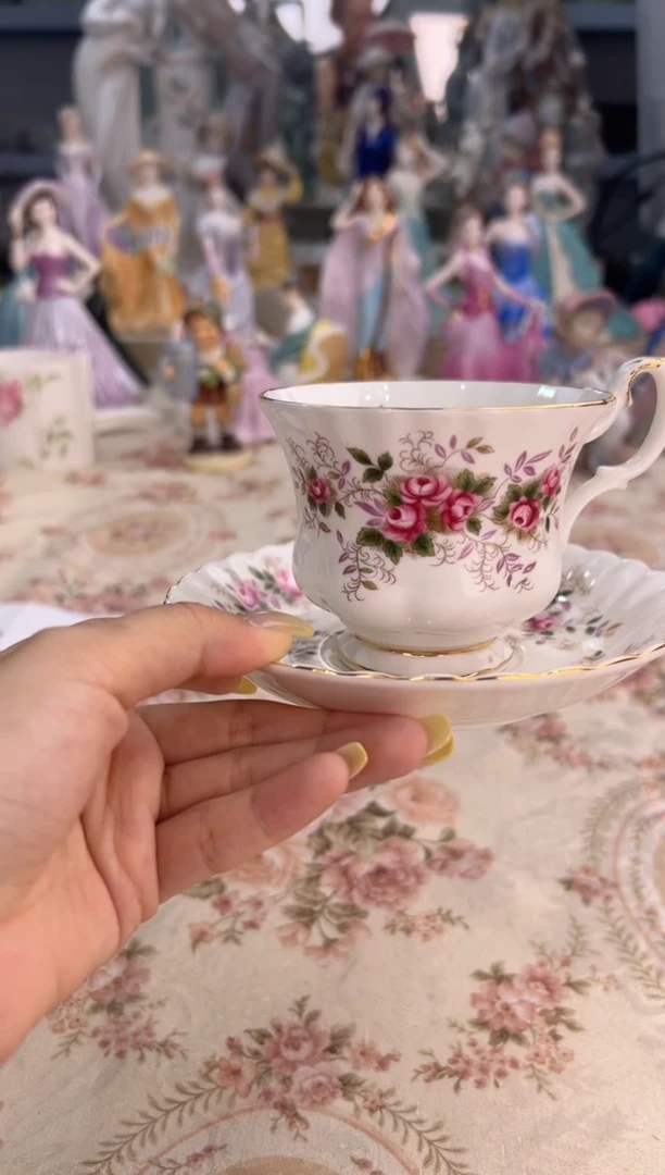 杯3 中古  阿尔伯特 薰衣草玫瑰