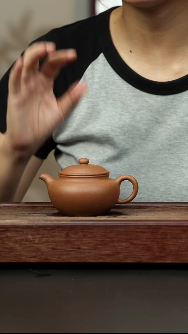 紫砂茶壶老段 永福莲子