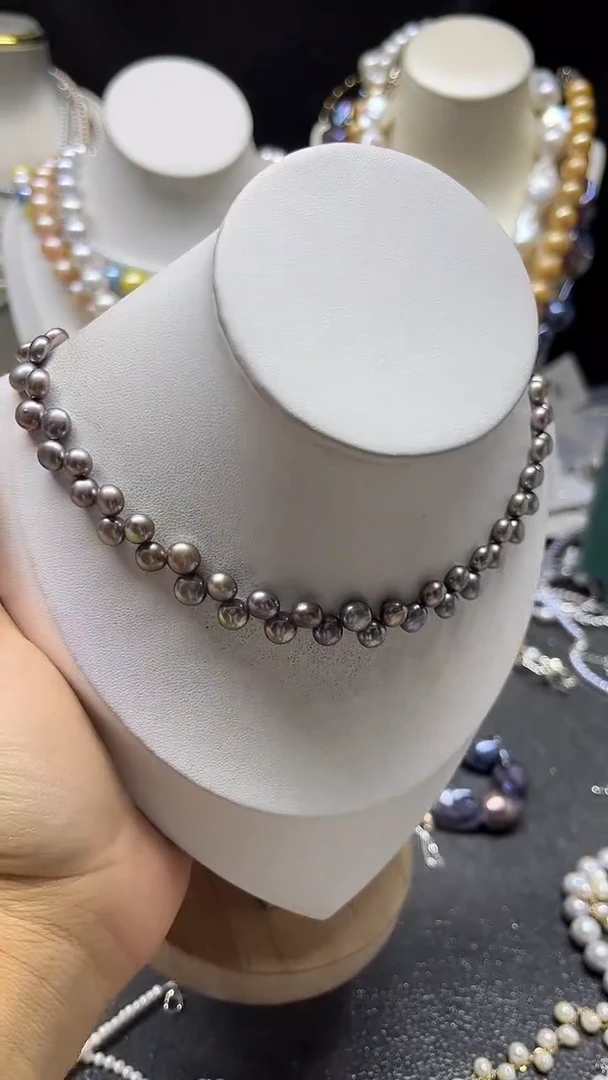 颈饰未镶嵌淡水珍珠多人