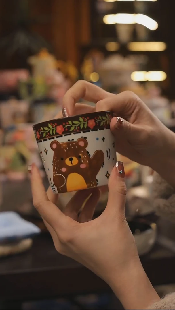 景德镇釉下彩绘设计师款式陶瓷