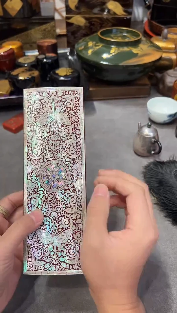 满螺钿 首饰盒 大漆漆器大漆漆器