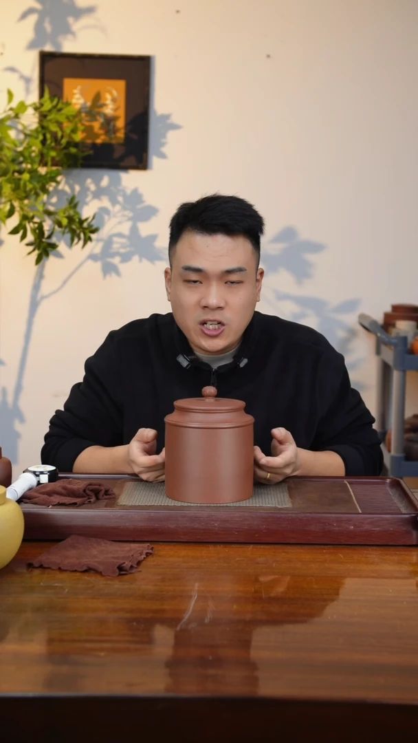 宜兴原矿紫砂茶叶罐