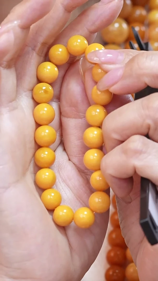 蜜蜡颈饰未镶嵌11-9551天然蜜蜡珠宝奇石云端妖孽全部保真