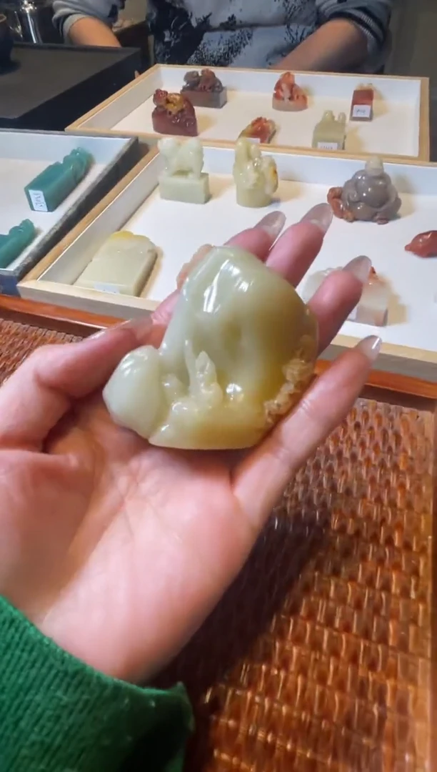 【闪购商品】寿山石印石原印石一个0150554