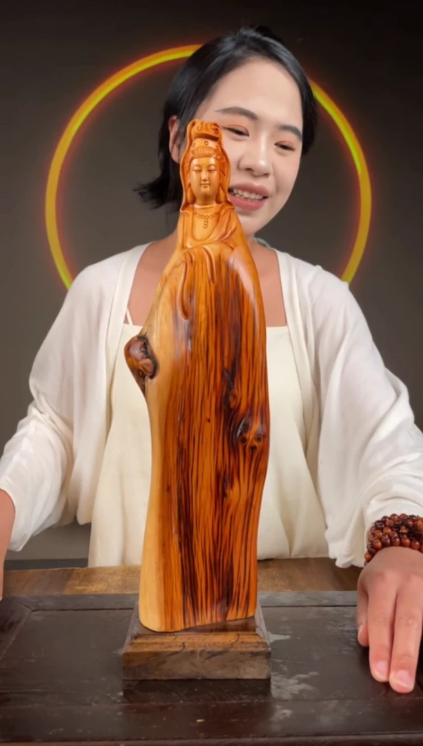 柏木（崖柏）手工摆件,先抢先得! 编号:58