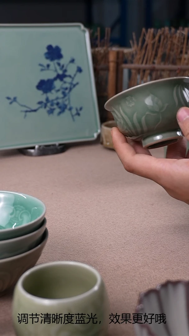 龙泉青瓷厂家直销点点关注微瑕