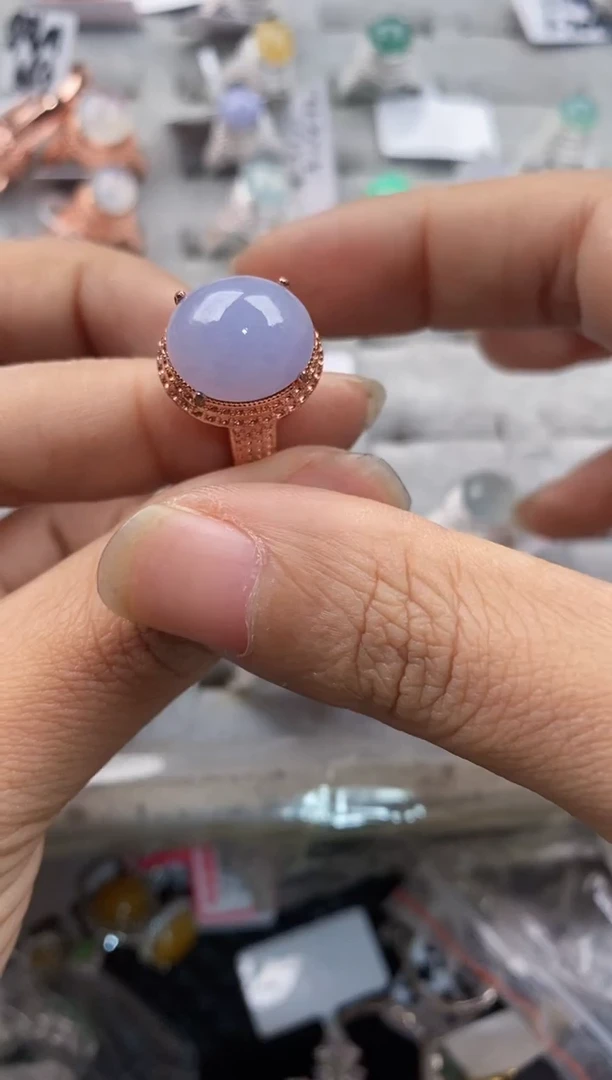 未镶嵌戒指翡翠555----10