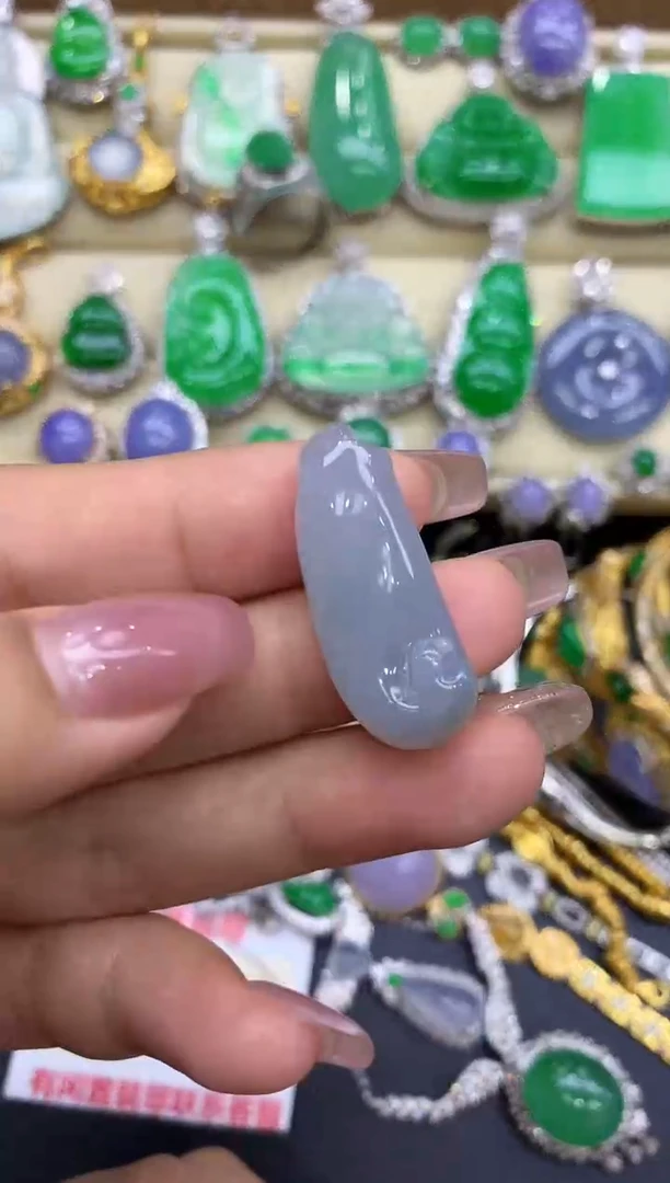 颈饰未镶嵌翡翠65-中国好珍宝