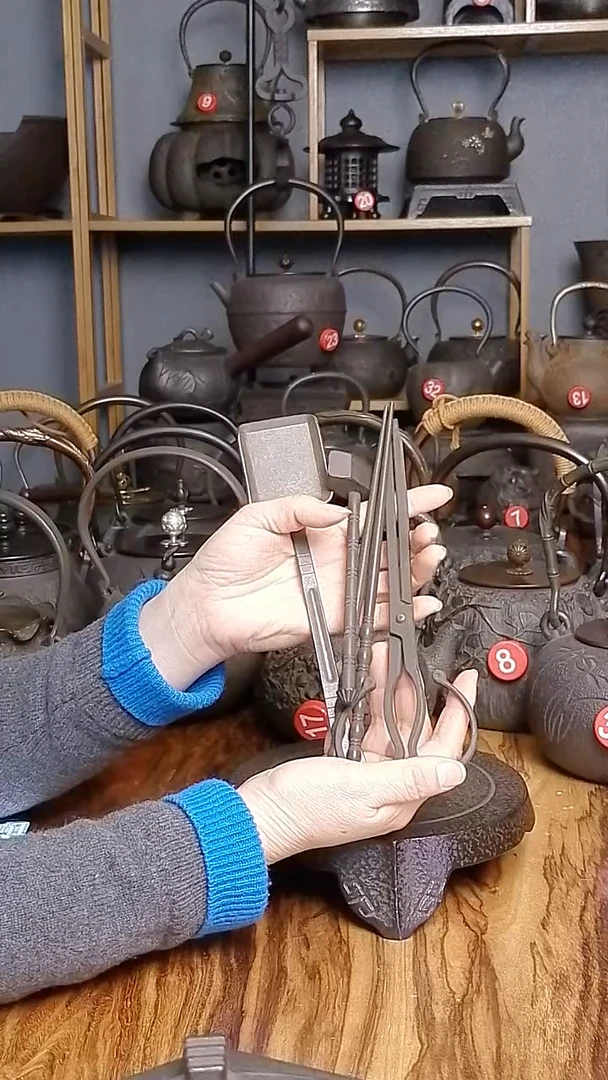 铸铁炭火炉四件套