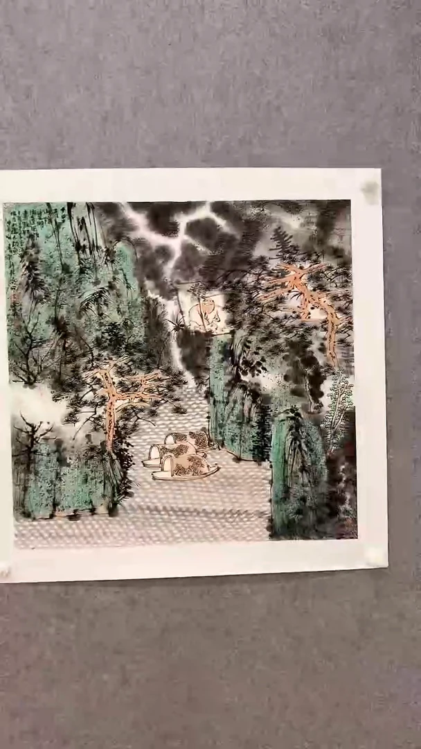 国画jlt-4平尺-国画作品