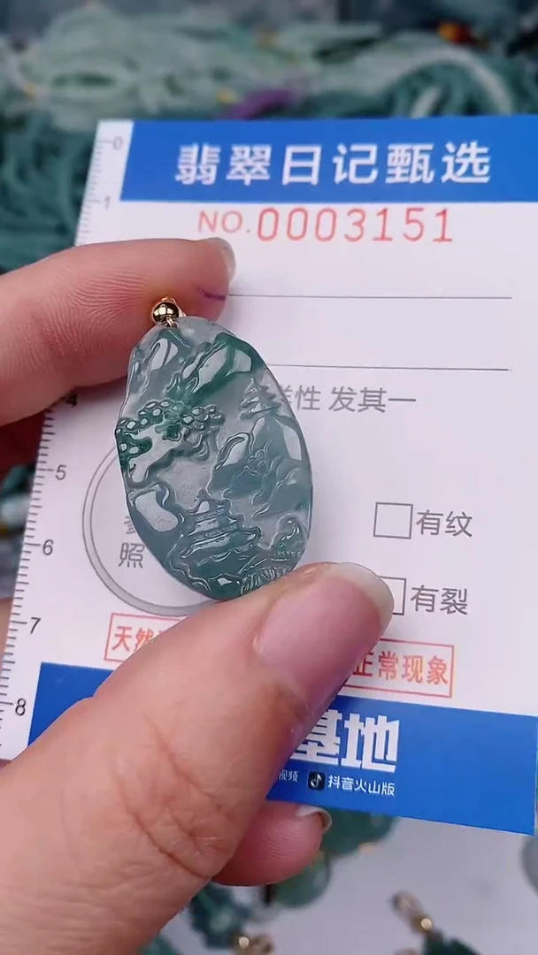 【闪购商品】翡翠颈饰未镶嵌00003151