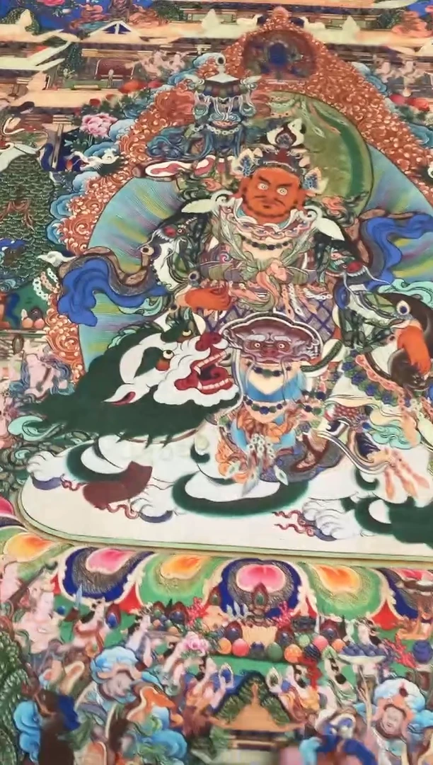 卷轴画唐卡160100