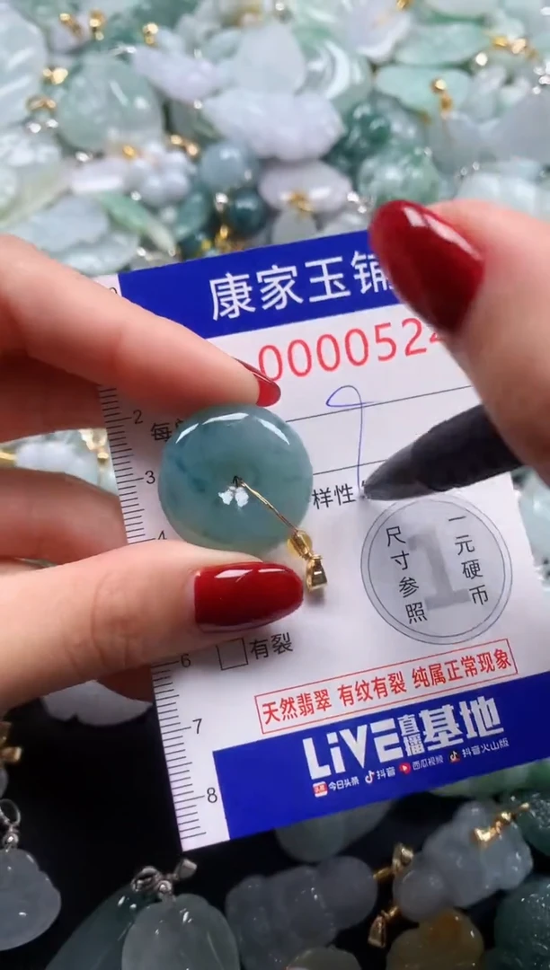 颈饰未镶嵌翡翠524