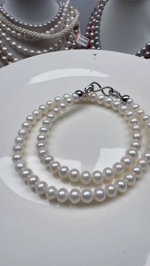 【闪购商品】淡水珍珠颈饰未镶嵌1