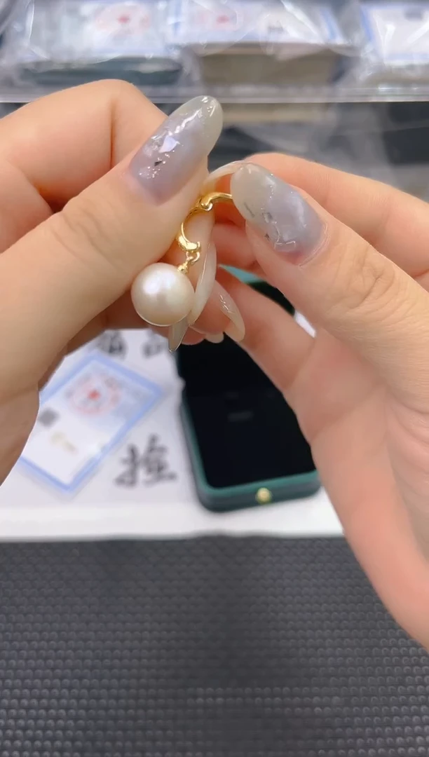 未镶嵌淡水珍珠耳饰xl3256