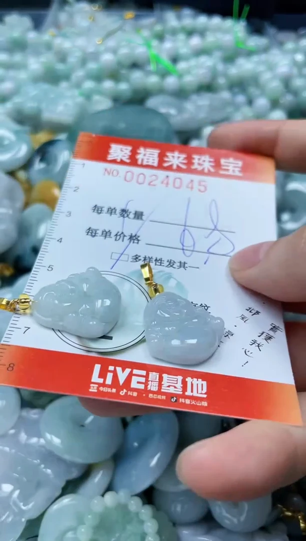 【闪购商品】翡翠颈饰未镶嵌闪购0024045多样性发其一