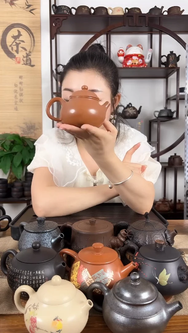 壶网孔 复烧 建水紫陶