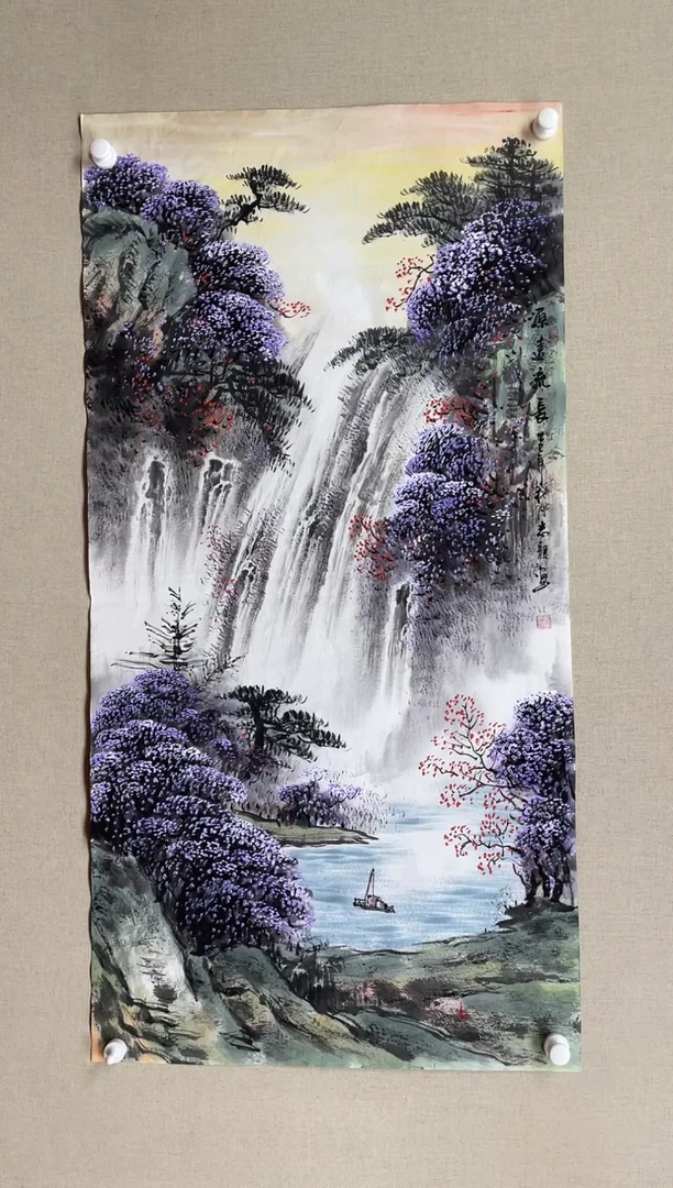国画138*68 杨志龙杨志龙杨志龙杨志龙杨志龙