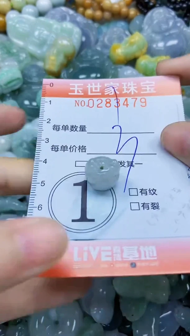 翡翠未镶嵌颈饰闪购0283479