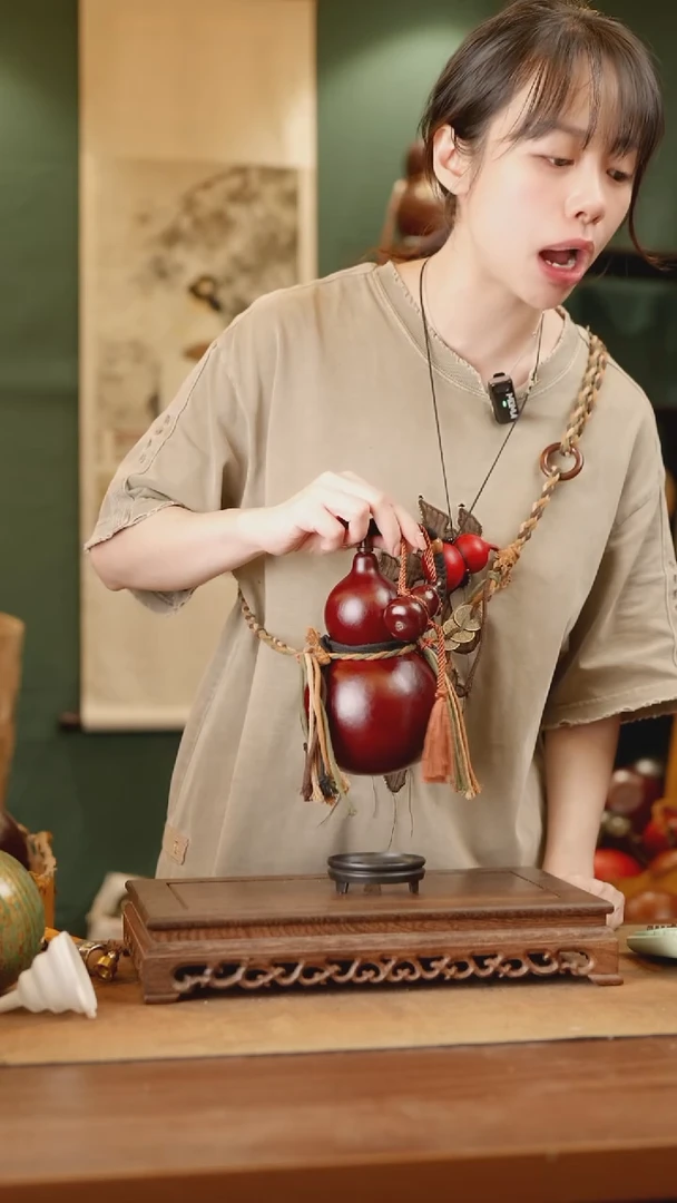 241号精品天然大漆酒葫芦一物一拍~