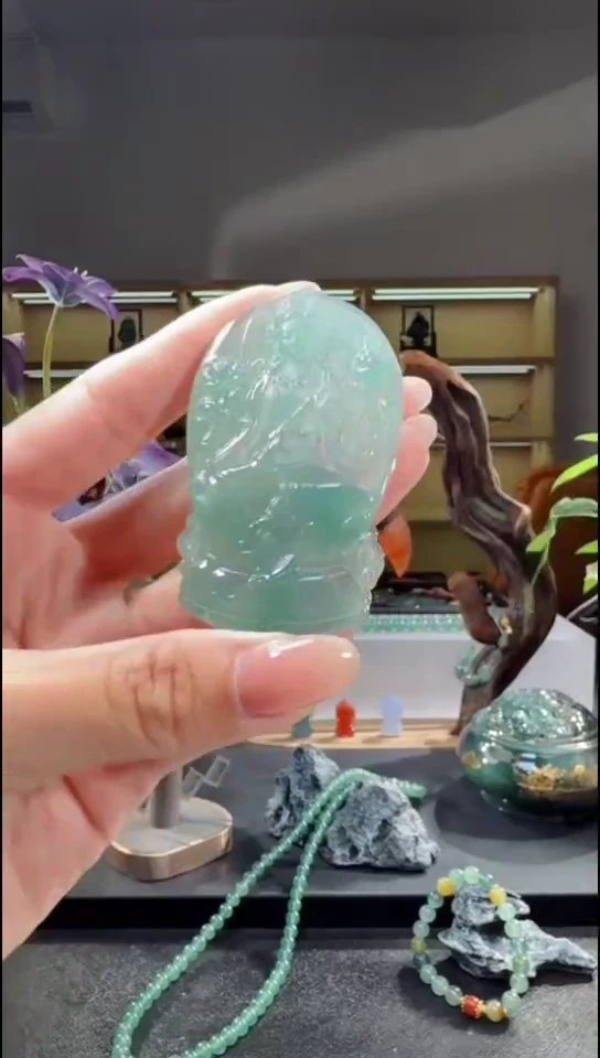 吊坠(不含链)未镶嵌翡翠度母（多样性发其一）