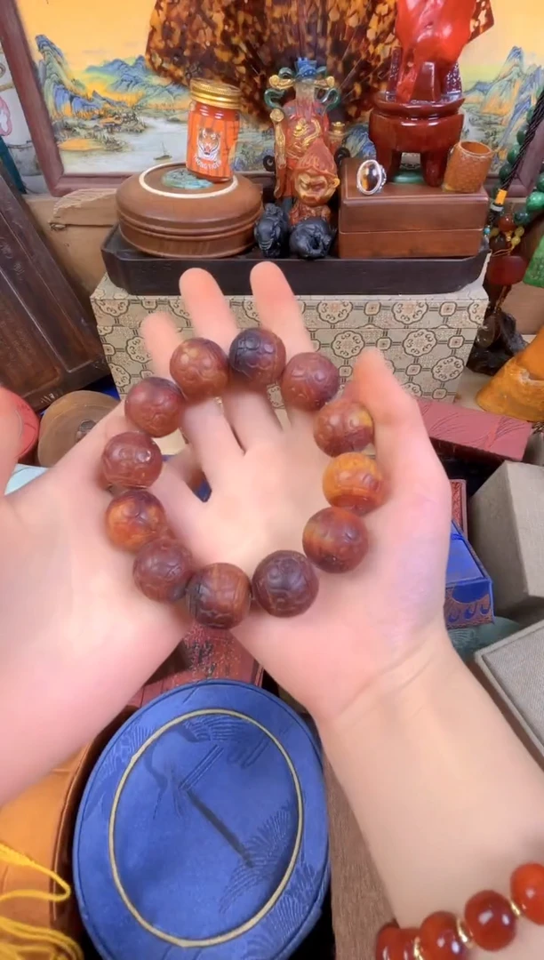 【闪购商品】蜜蜡手链未镶嵌琳专属哈哈哈哈哈哈哈