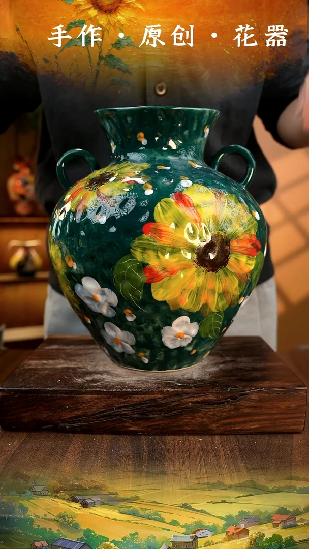 摆件陶13-113口径13高度26 手工测量 1-2误差