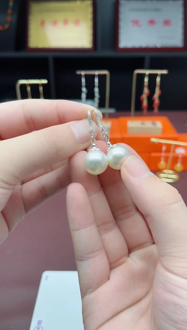 耳饰拼合珍珠（马贝珠）未镶嵌239