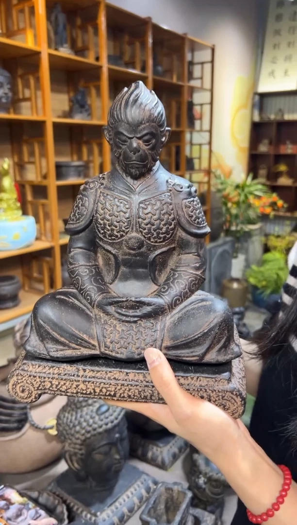 陶土大悟空+小江枫底座