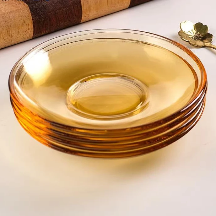 KN琥珀色蘸料碟小菜碟四只