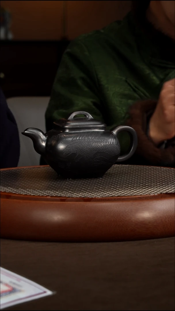 茶壶紫砂【P078】四方传炉 400c  XY