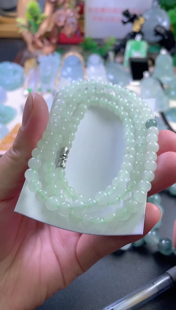 翡翠未镶嵌颈饰天然A货翡翠单珠DIY 多样发一