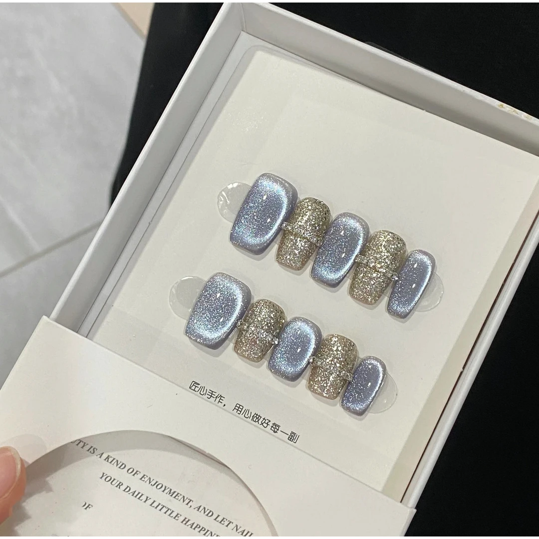 现货-【海心沙】纯手工穿戴甲-可重复使用