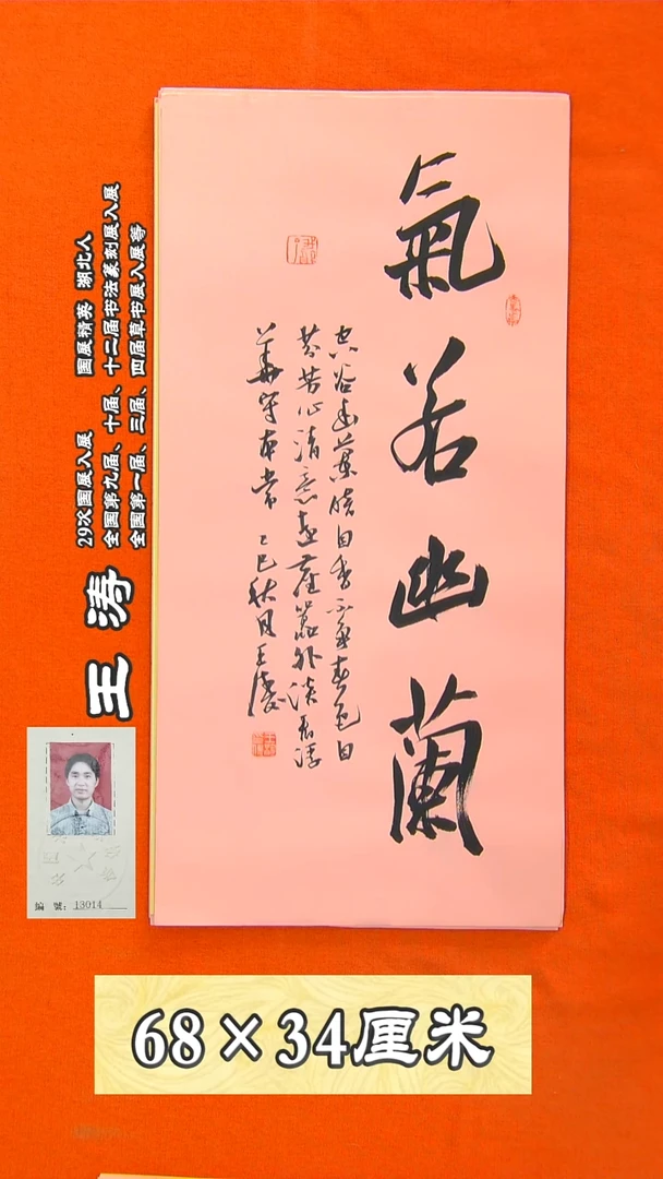 书法58R王涛书法作品