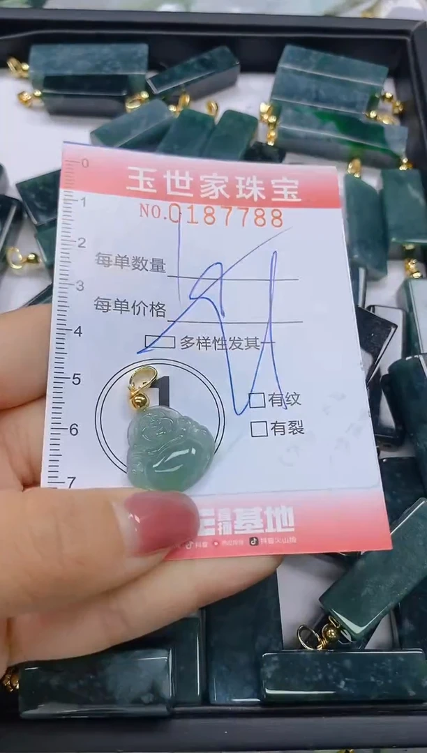 【闪购商品】翡翠颈饰未镶嵌闪购0187788多样性发其一