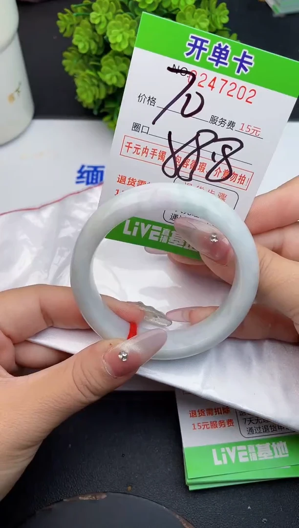 未镶嵌手镯翡翠02天然翡翠A货