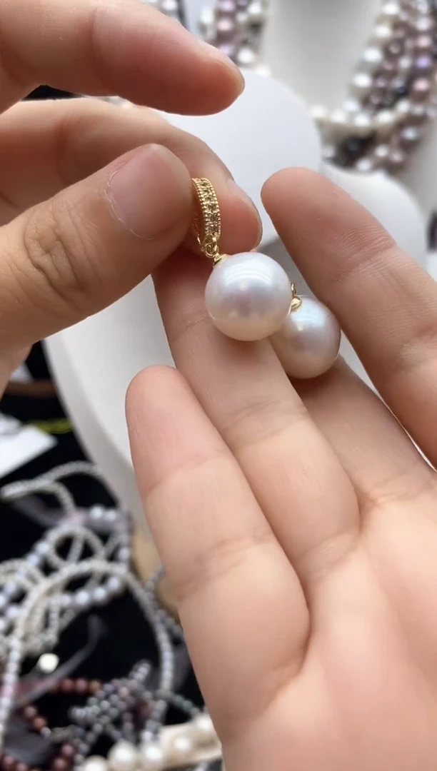 淡水珍珠钛钢颈饰80