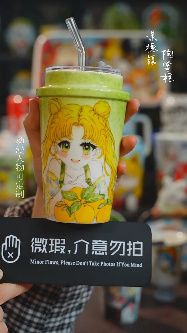 景德镇高温釉下彩纯手工手绘