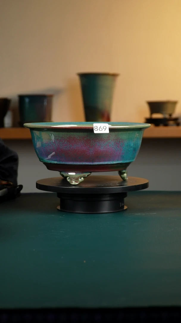 嗯869窑变大花盆纯手工12/9/27/23