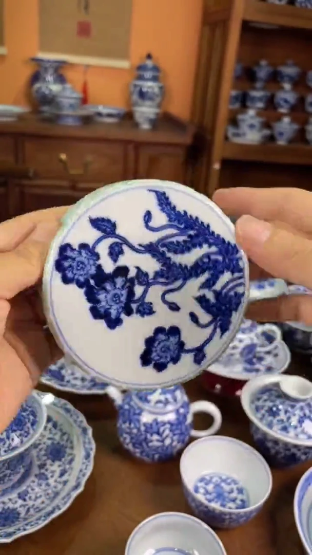摆件景德镇手工手绘陶瓷