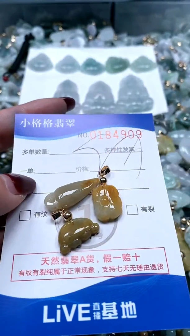 【闪购商品】翡翠颈饰未镶嵌闪购商品0184909