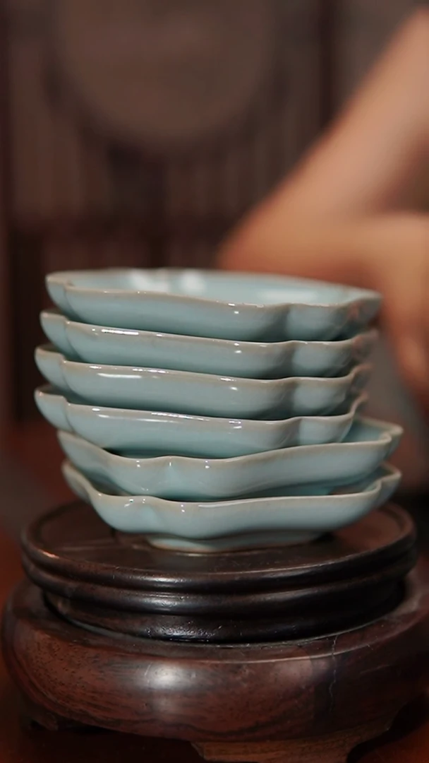 瓷片原产地原矿釉汝瓷