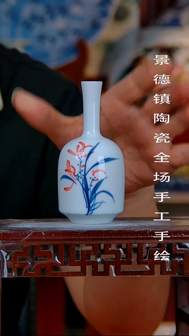 摆件景德镇陶瓷 全场手工手绘